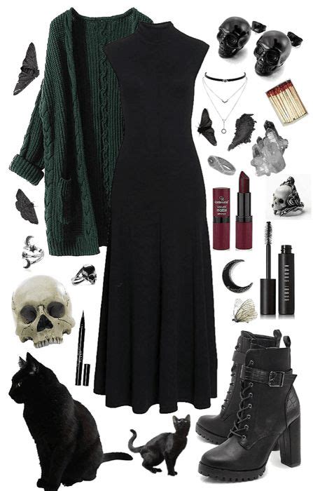 Autumn witch attire
